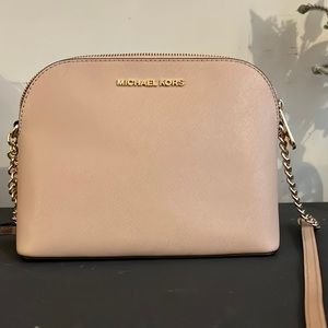 Michael Kors pink crossbody bag